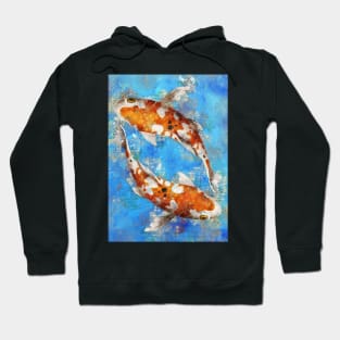 Koi Fishes Hoodie